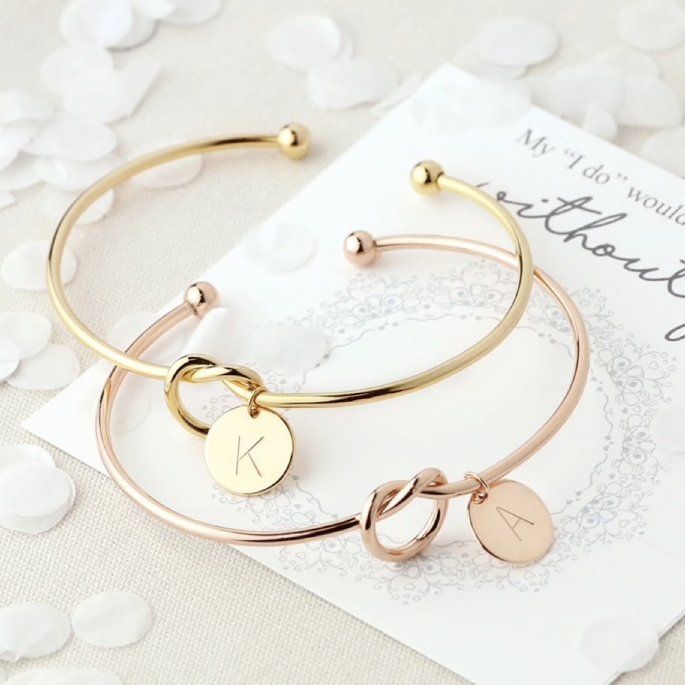 Monogram Letter Bracelet